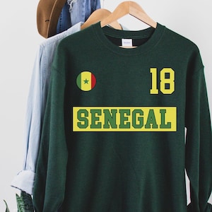 Senegal Sweatshirt,Senegal tshirt, Senegal Jersey, Senegal tshirt, Senegal gifts, Senegal shirt, Senegal fans gift, Senegal game