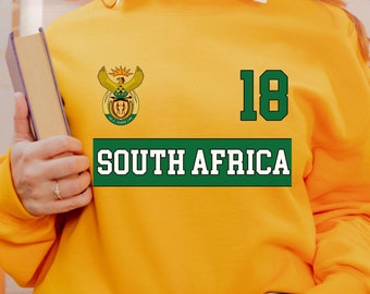 Südafrika Sweatshirt, Südafrika Tee, Südafrika T-Shirt, Südafrika Jersey, Südafrika T-Shirt, Südafrika Geschenke, Südafrika