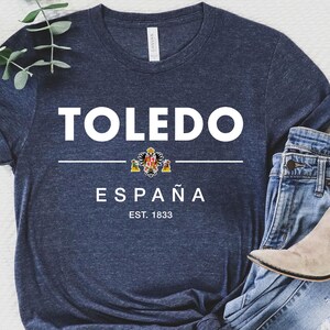 Toledo Tee,Toledo Shirt, Toledo Spain Shirt, Toledo family trip TShirt, Espana vacation Tshirt, Spain Shirt