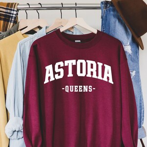 Bluza Astoria Queens, koszulka Astoria Queens, koszulka Astoria, koszula Astoria Queens, koszulka Retro Queens Vintage NYC, Astoria, Astoria