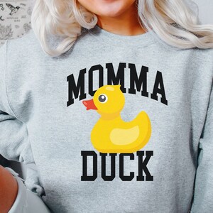 Momma Duck Tee, Duck Mom Shirt, Duck Shirt, Duck Mom T-shirt, Gift for Duck Lover, Girls Duck Shirt, Duck Gifts for Her, Duck Tee Shirt,Wife