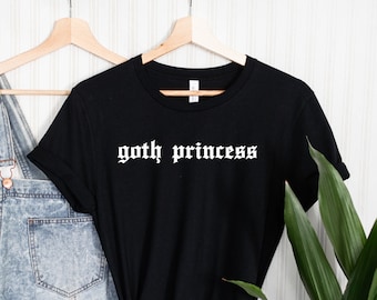 Goth princess Tee, goth shirt,goth tshirt,goth clothing,gothic shirt,gothic tshirt,gothic clothing,goth tops,goth clothes,gothic tops