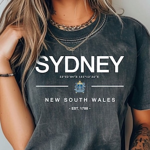 Sydney Comfort Colors T-shirt,Sydney Australia tshirt, Sydney Australia, Australia Shirt, Sydney Shirt, Australia, Sydney Australia