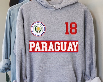 Paraguay Hoodie,Paraguay Jersey, Paraguay tshirt, Paraguay gifts, Paraguay shirt, Paraguay fans gift, Paraguay game