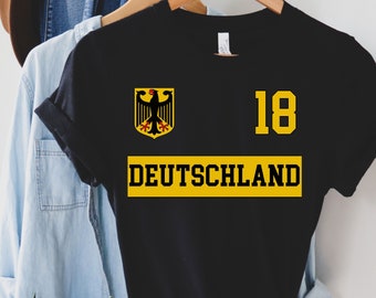 Germany Tee,Germany jersey, Germany football, Personalized number, Germany gift, World cup shirt, Germany Shirtt