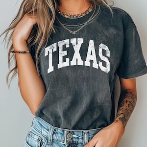 Texas Comfort Colors T-shirt,Texas Shirt, Texas Tshirt, Comfort Colors Texas Shirt, Trendy Texas Shirt, Vintage Texas Shirt