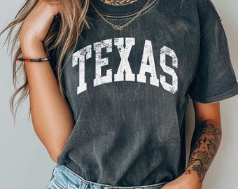 Texas Comfort Colors T-shirt,Texas Shirt, Texas Tshirt, Comfort Colors Texas Shirt, Trendy Texas Shirt, Vintage Texas Shirt
