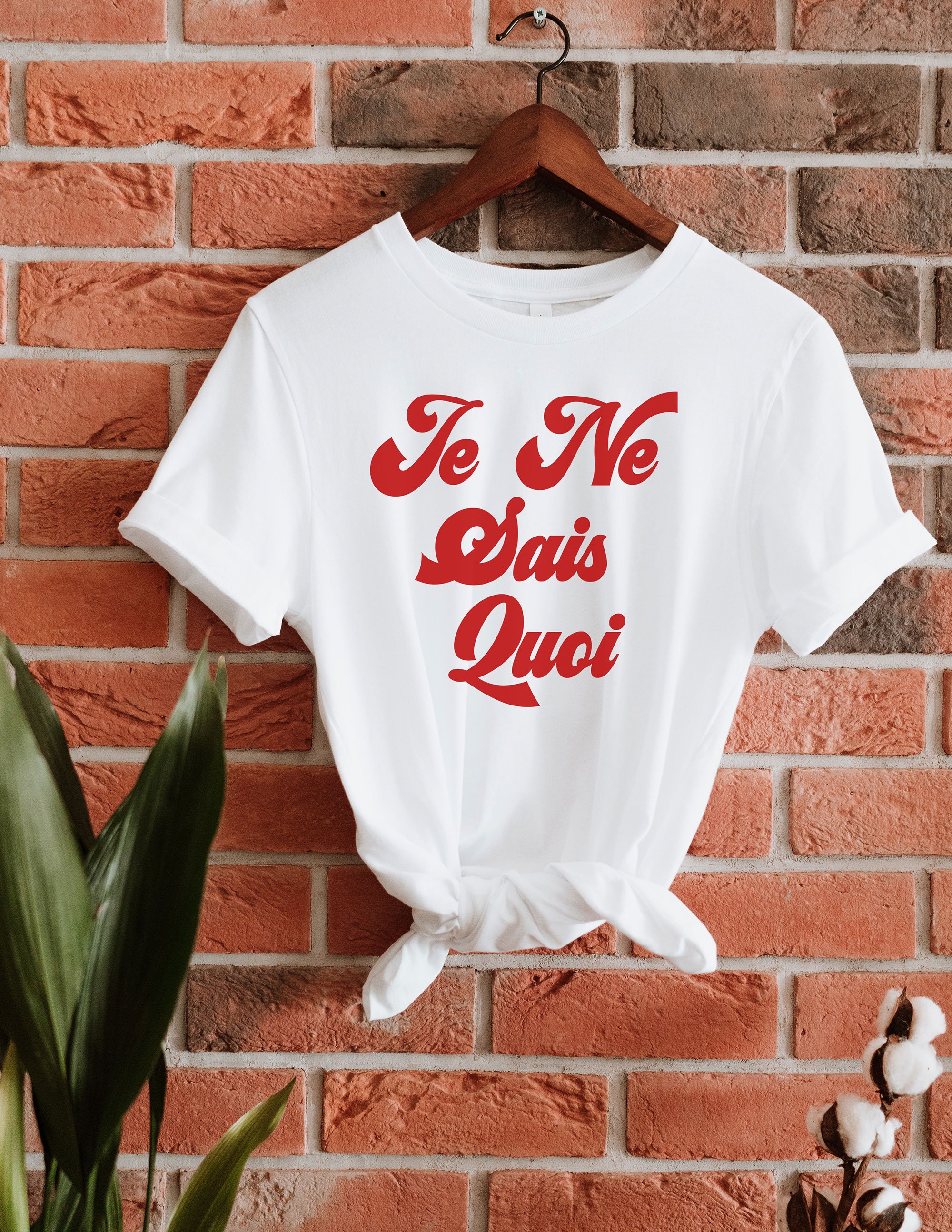 Je ne Sais Quoi Tee, Tu me fais Rough Mon Cheri Tee, Oui French T-Shirt, Bonjour Shirt, Oui Oui Shirt, Feminist tee, French Sayings, Famous