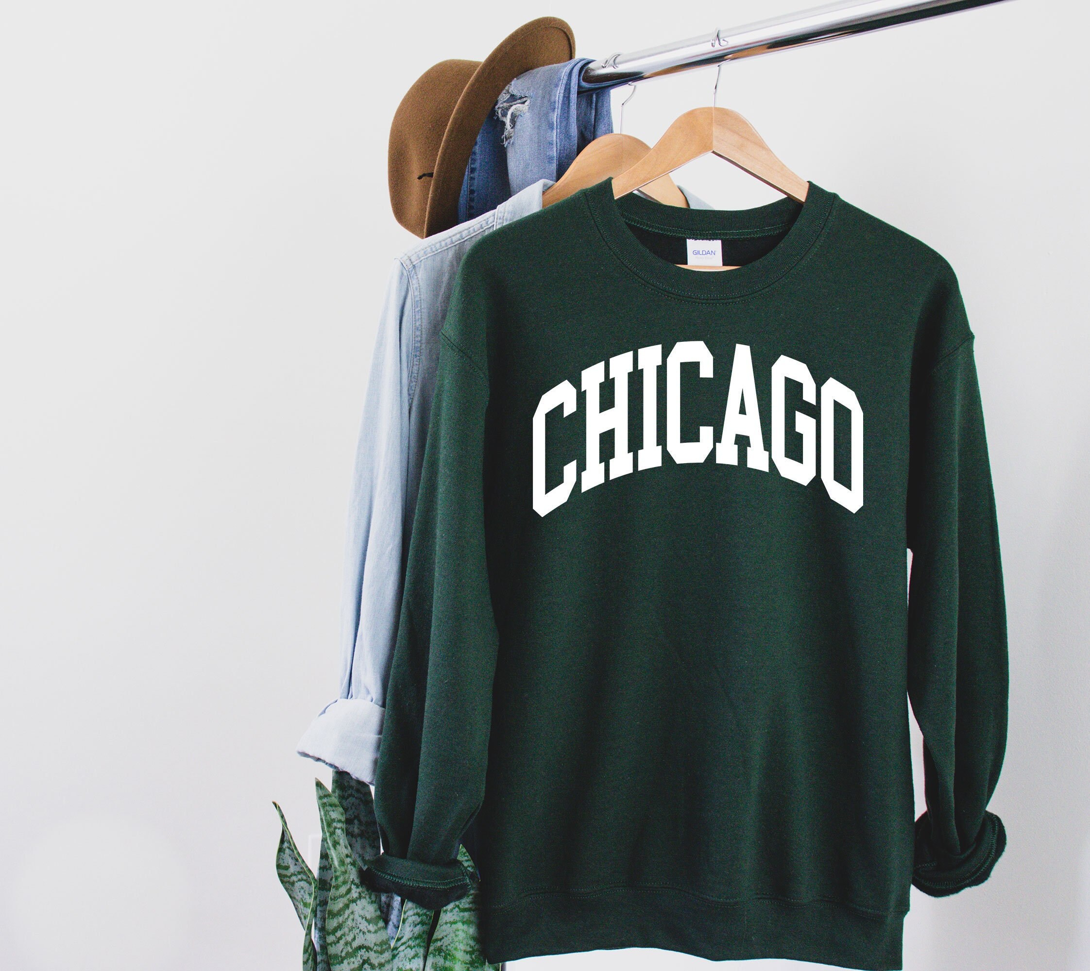 Chicago Sweatshirt,Chicago Shirt, Chicago Shirt, Gift From Chicago, Chicago Lover Tee, Chicago City Shirt, Land of Lincoln Illinois Shirt