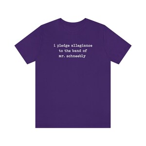 Camiseta de School of Rock, Camiseta de School of Rock, Sr. Schneebly, Camiseta de Jack Black, Eres de mal gusto y te odio, Camiseta de estilo vintage imagen 6