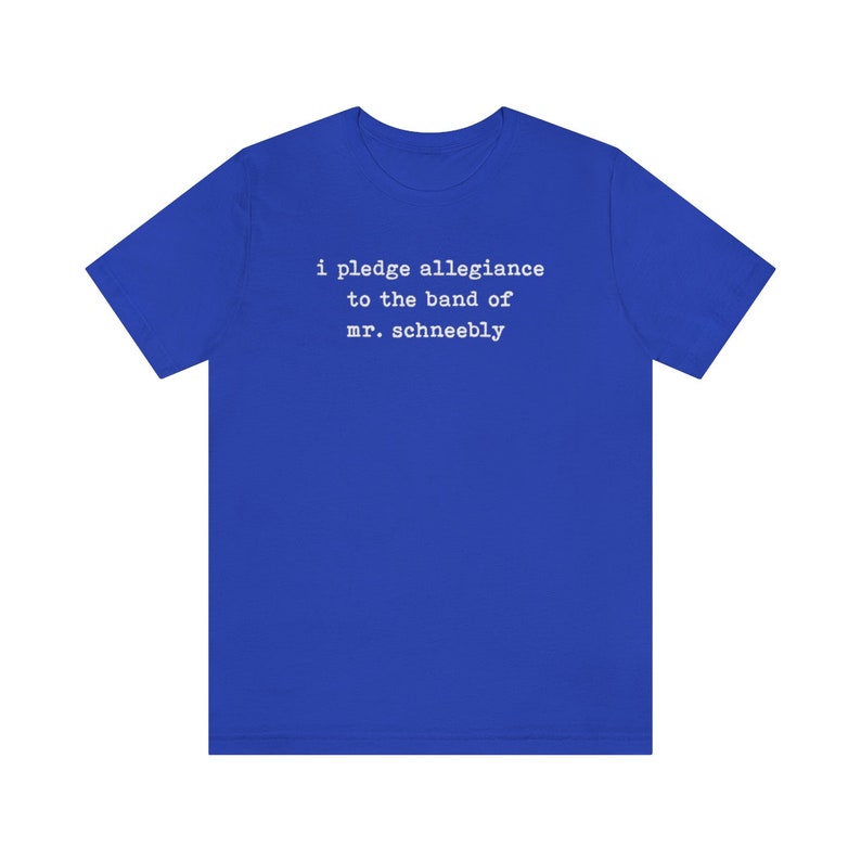 Camiseta de School of Rock, Camiseta de School of Rock, Sr. Schneebly, Camiseta de Jack Black, Eres de mal gusto y te odio, Camiseta de estilo vintage imagen 7