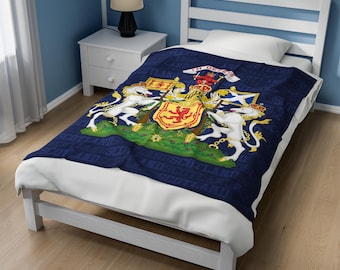 Couverture en peluche en velours d'Ecosse, couverture avec drapeau de l'Ecosse, maillot de l'Ecosse, drapeau de l'Ecosse, maillot de l'Ecosse, drapeau de l'Ecosse, Ecosse