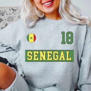 Senegal Sweatshirt,Senegal tshirt, Senegal Jersey, Senegal tshirt, Senegal gifts, Senegal shirt, Senegal fans gift, Senegal game