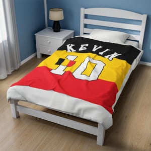 Belgium Velveteen Plush Blanket, Belgium Flag Blanket, Belgium Jersey, Flag of Belgium, Belgium jersey Flag Blanket, Belgium football fans