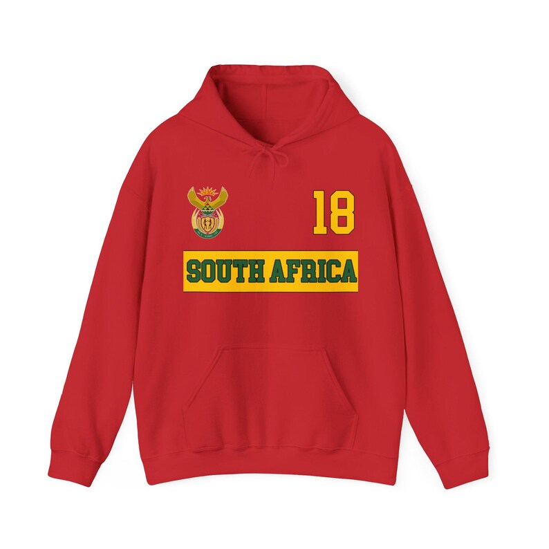 Felpa con cappuccio Sudafrica, Maglietta Sudafrica, Maglietta Sudafrica, Maglia Sudafrica, T-shirt Sudafrica, Regali Sudafrica, Sudafrica immagine 8