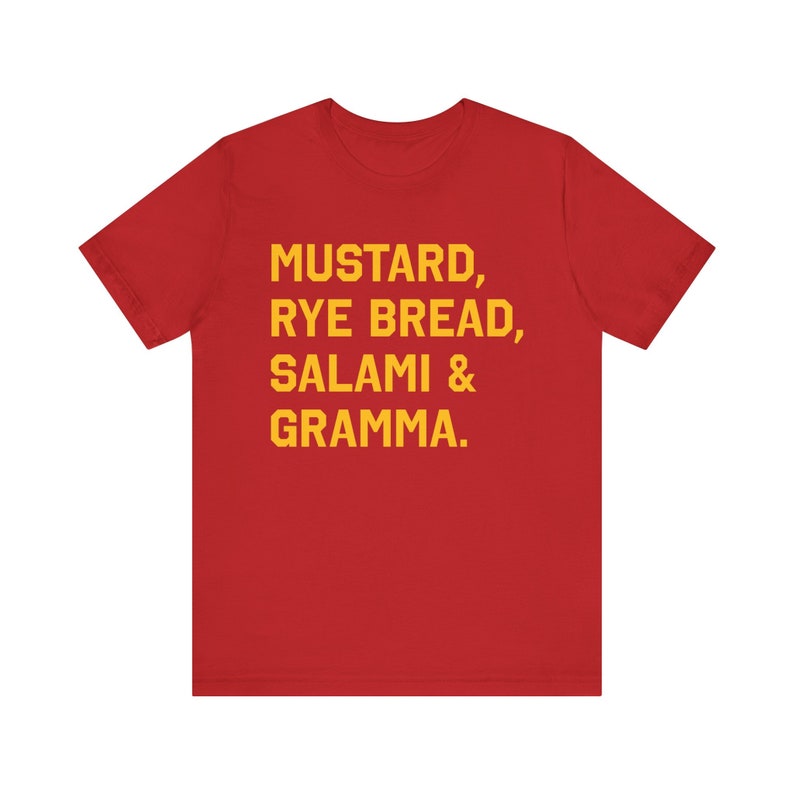Seattle Mariners Tee,"Mustard, Rye Bread, Salami & Gramma" Dave Niehaus Seattle Mariners image 7