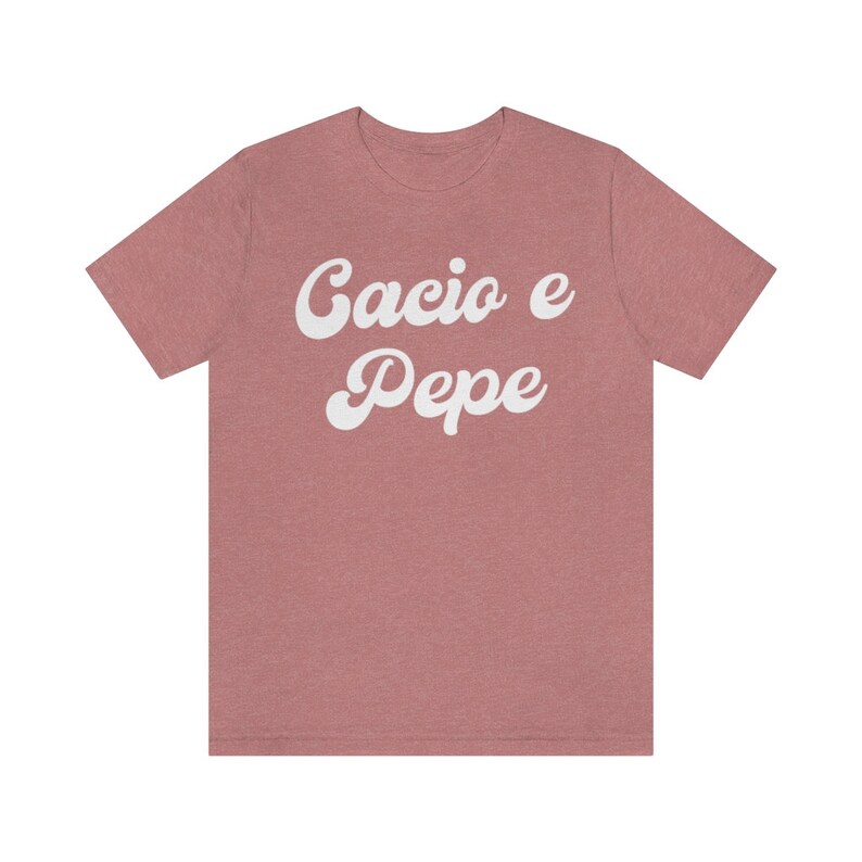 Cacio e pepe Tee, Gift for Italy Lover, Pasta Gifts, Spaghetti Tee, Foodie Gift, Funny Shirt, Food T-shirt, Food Shirt, Noodles Shirt image 8