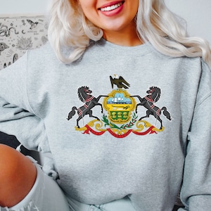 Pennsylvania Sweatshirt,Pennsylvania Shirt, Pennsylvania State Shirt, Pennsylvania Home Shirt, Pennsylvania Apparel, Home State Tee