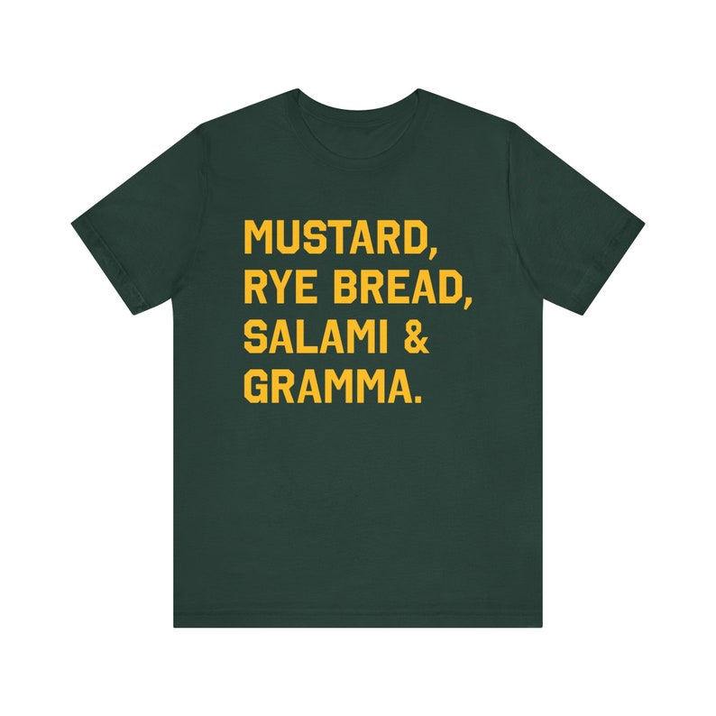 Seattle Mariners Tee,"Mustard, Rye Bread, Salami & Gramma" Dave Niehaus Seattle Mariners image 4
