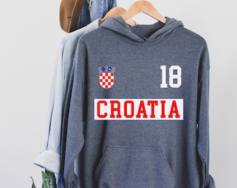 Kroatien Hoodie, Hrvatska, Zagreb-T-Shirt, Kroatien-Hemd, Kroatien-Hauptstadt, Kroatien 2024 Abschlag, Kroatien-Fußball-Jersey-Hemd, Kroatien-Navijacigeschenk