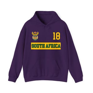 Felpa con cappuccio Sudafrica, Maglietta Sudafrica, Maglietta Sudafrica, Maglia Sudafrica, T-shirt Sudafrica, Regali Sudafrica, Sudafrica immagine 7