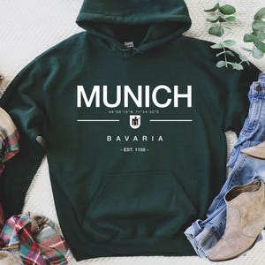 Munich Hoodie, Munich tshirt, Munich vacation gift, Munich Germany shirt, Munich apparel, Munich souvenir, Germany Jersey