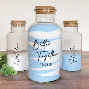 Sand Ceremony Set for Weddings | Better Together | Modern Calligraphy