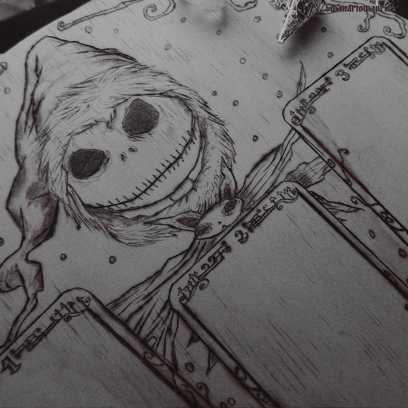 Engraving board for Cartomancie.