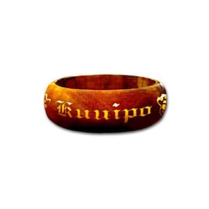 Engraved Koa Wood Bangles