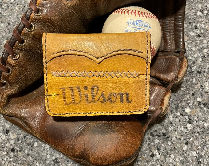 Vintage Wilson Baseball Glove Wallet Etsy