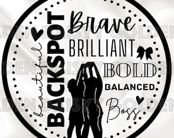 Punto de apoyo para porristas SVG / PNG / Sublimación / Descarga digital