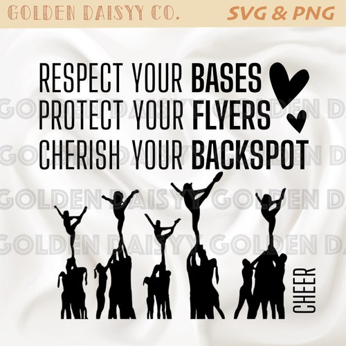 Cheer Flyer SVG Etsy