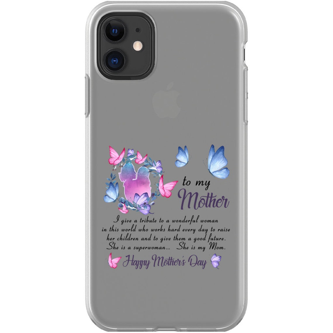 To My Mother Mother'S Day Phone Cases Etsy
