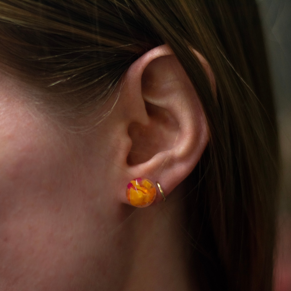 Recycled Plastic Stud Earrings Etsy