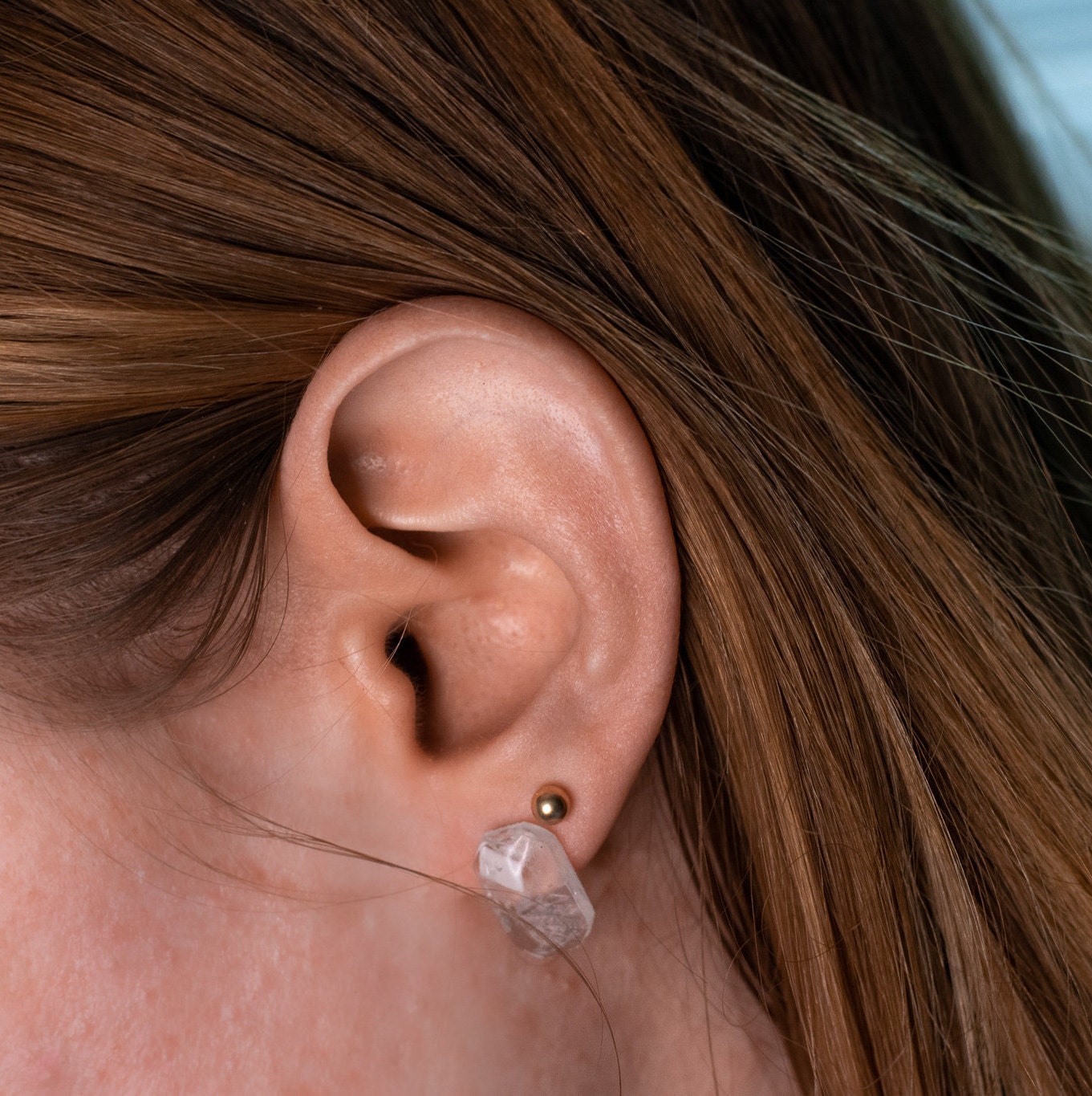 Recycled Plastic Stud Earrings Etsy