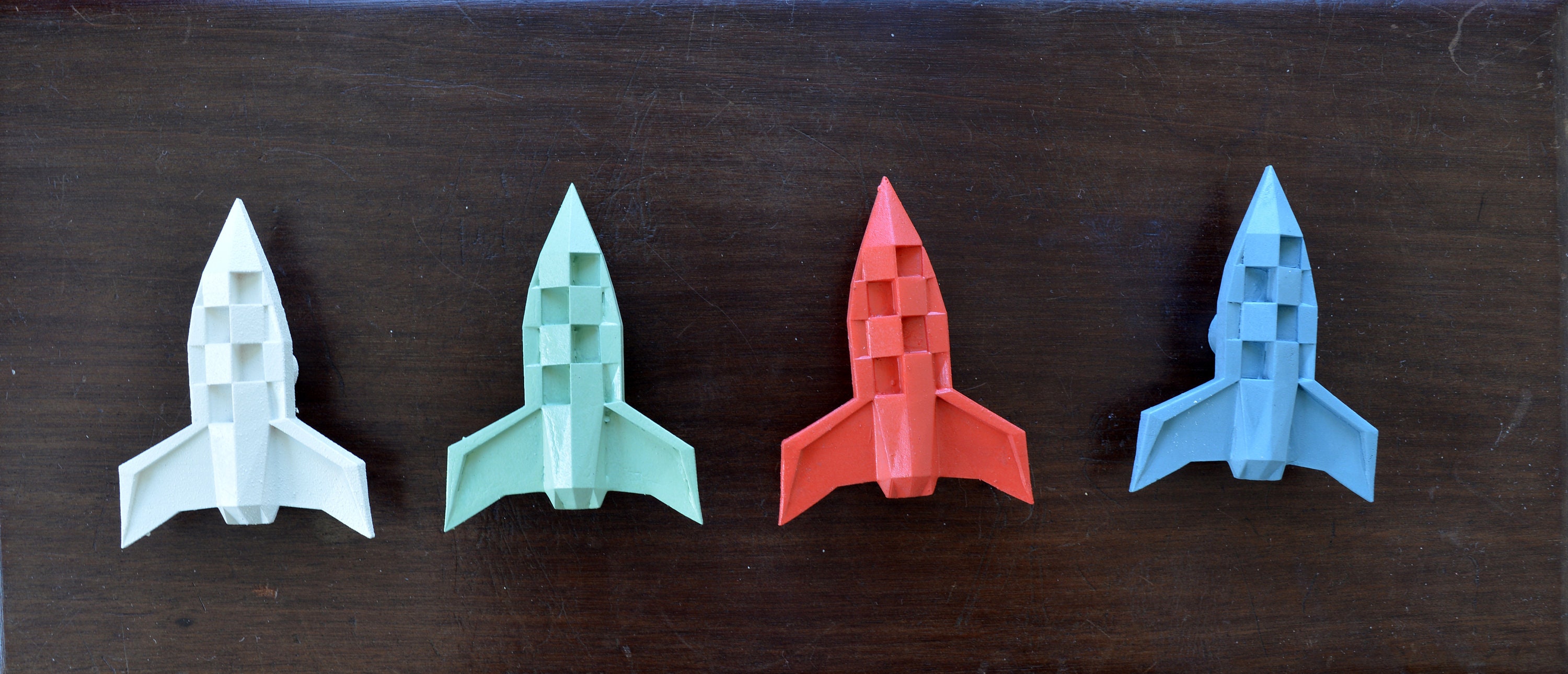 Mango de cohete de origami perillas de muebles tiradores de | Etsy