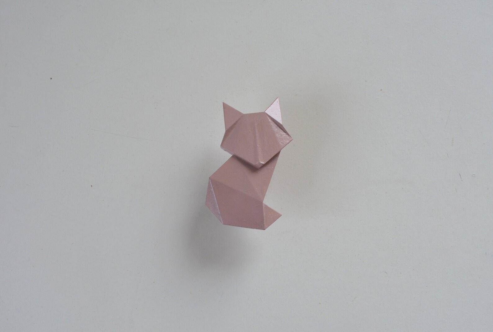 Mango de zorro origami perillas de muebles tiradores de | Etsy