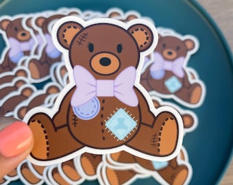 STICKER AUTOCOLLANT BEBE A BORD TEDDY BEAR OURS TUNING
