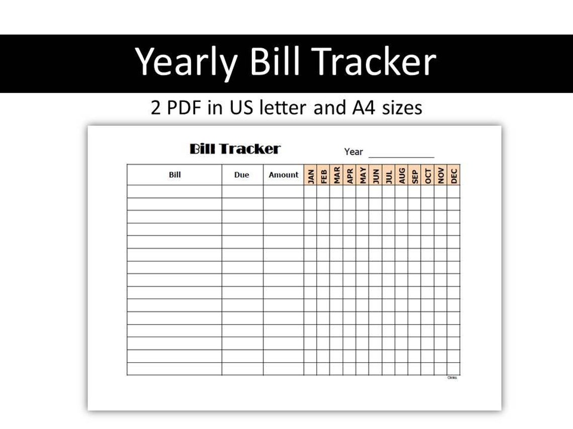 yearly-bill-tracker-printable-printable-bill-tracker-instant-etsy
