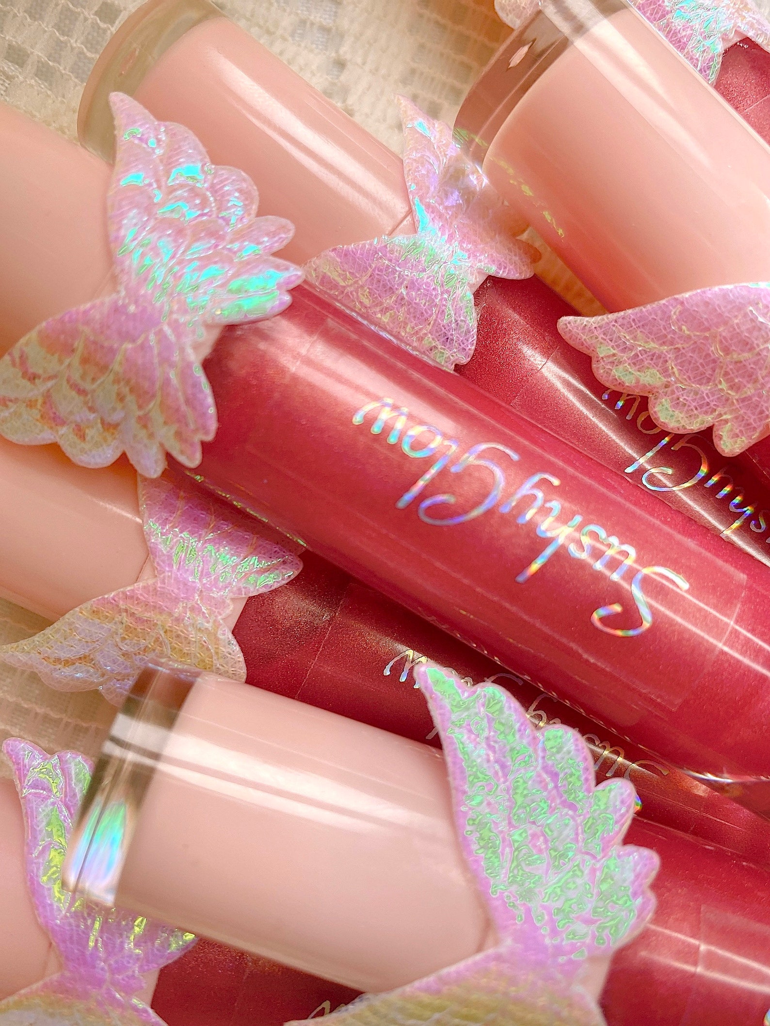 Cute Lip GlossCute LipglossRed Lip GlossShimmer Etsy