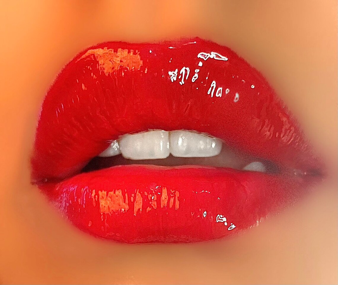 Cute Lip GlossPigmented LipglossRed Lip GlossCherry Etsy