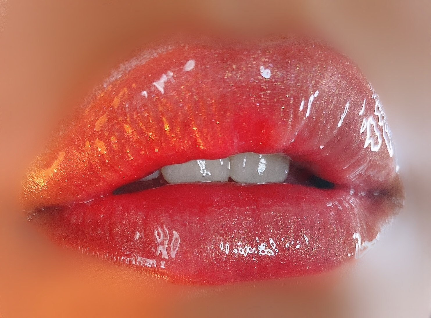 Cute Lip GlossCute LipglossRed Lip GlossShimmer Etsy