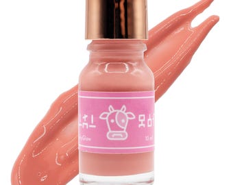 Peach Crème Lon Lon Milk OOT Lip Gloss - Moisturizer - Lip Balm - Gloss - Milk Gloss - Hydrating Gloss - Ocarina Of Time - Clear Lipgloss