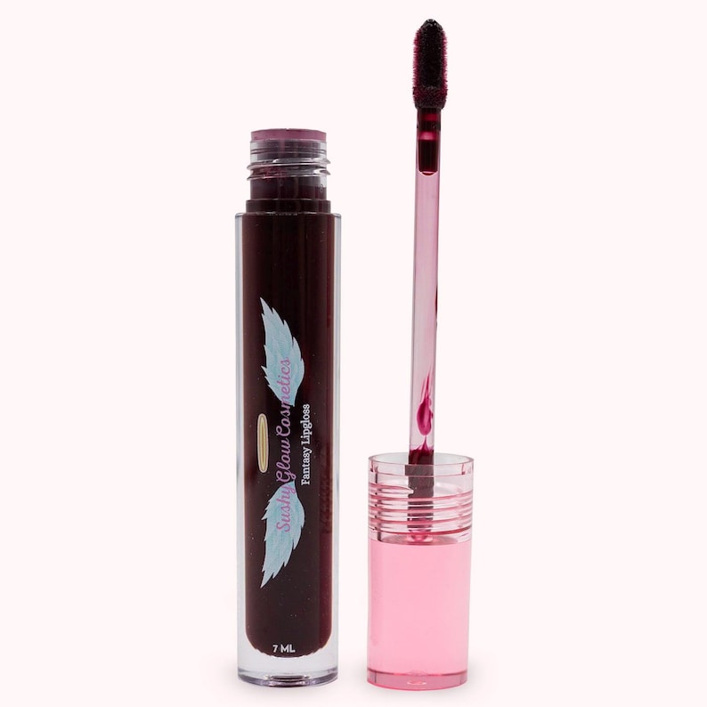 Batom Blood Moon - Batom Vampy - Batom Pigmentado - Batom Vermelho - Batom Vegano - Gloss - Batom Hidratante - Vermelho imagem 4