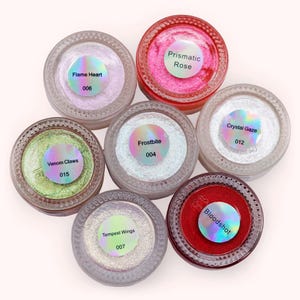 Wyvern Scale Gel Eyeshadows - Chrome Eyeshadow - Iridescent Eyeshadow - Gel Eyeshadow - Dragon Makeup - Vegan Eyeshadow - Sparkly Eyeshadow