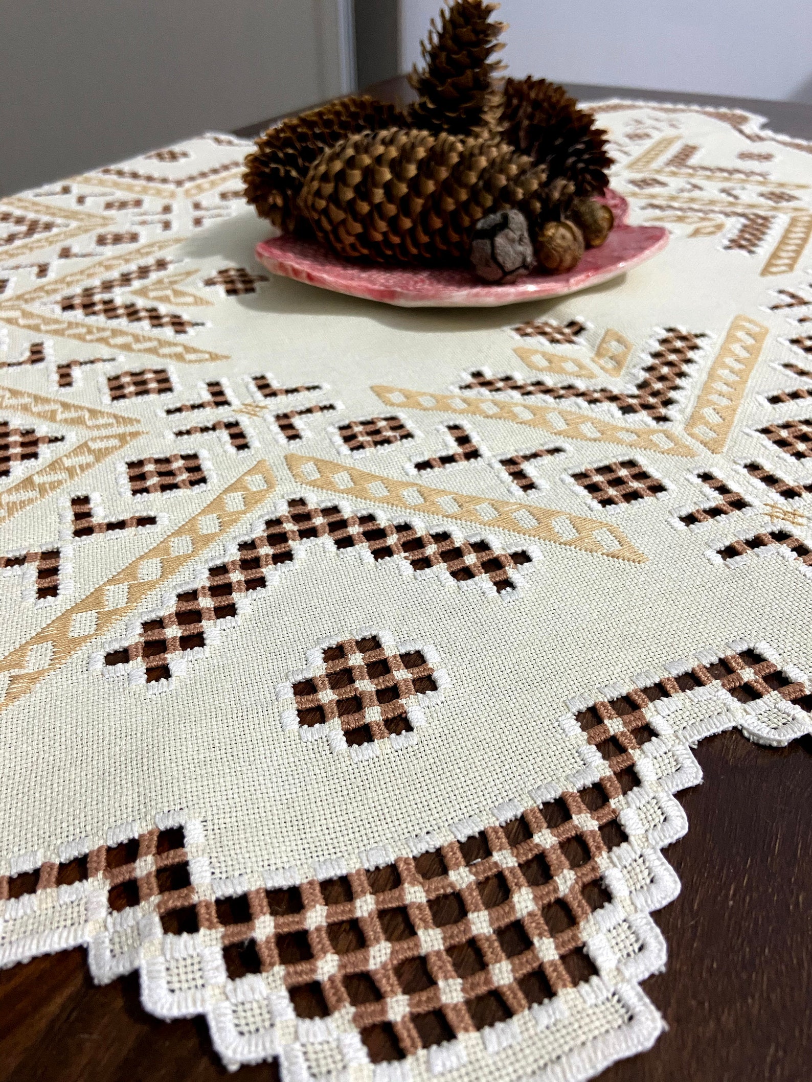 Handmade Tablecloth doily Etsy