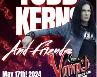 May 17th Welcome Home Show Todd Kerns and Friends