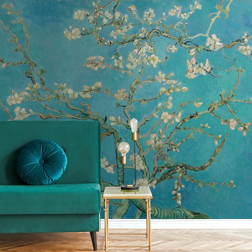 Waverly Live Artfully Floral Peel and Stick Wallpaper Etsy