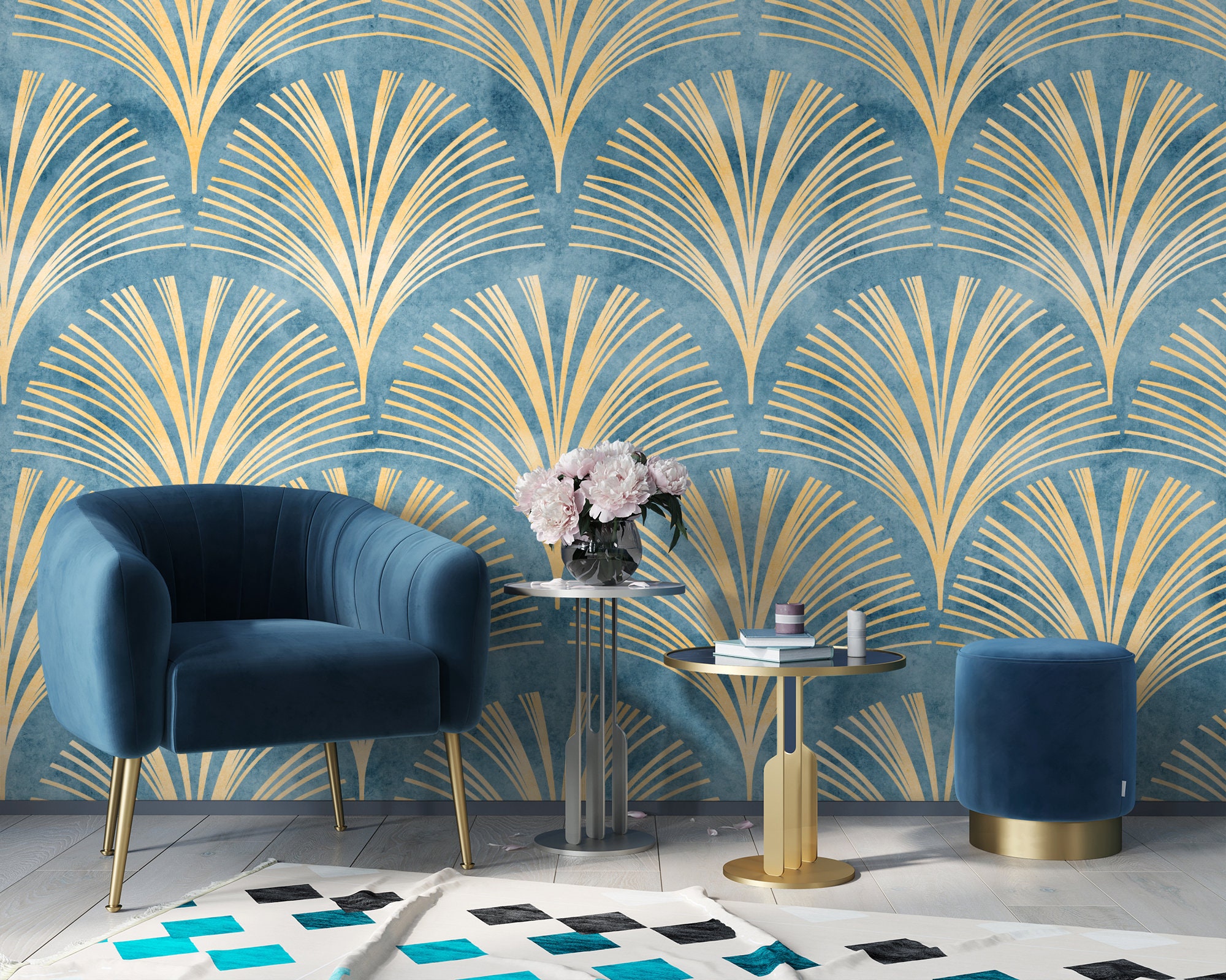 6 Art Deco Wallpapers To Create A Luxurious Interior  Hovia