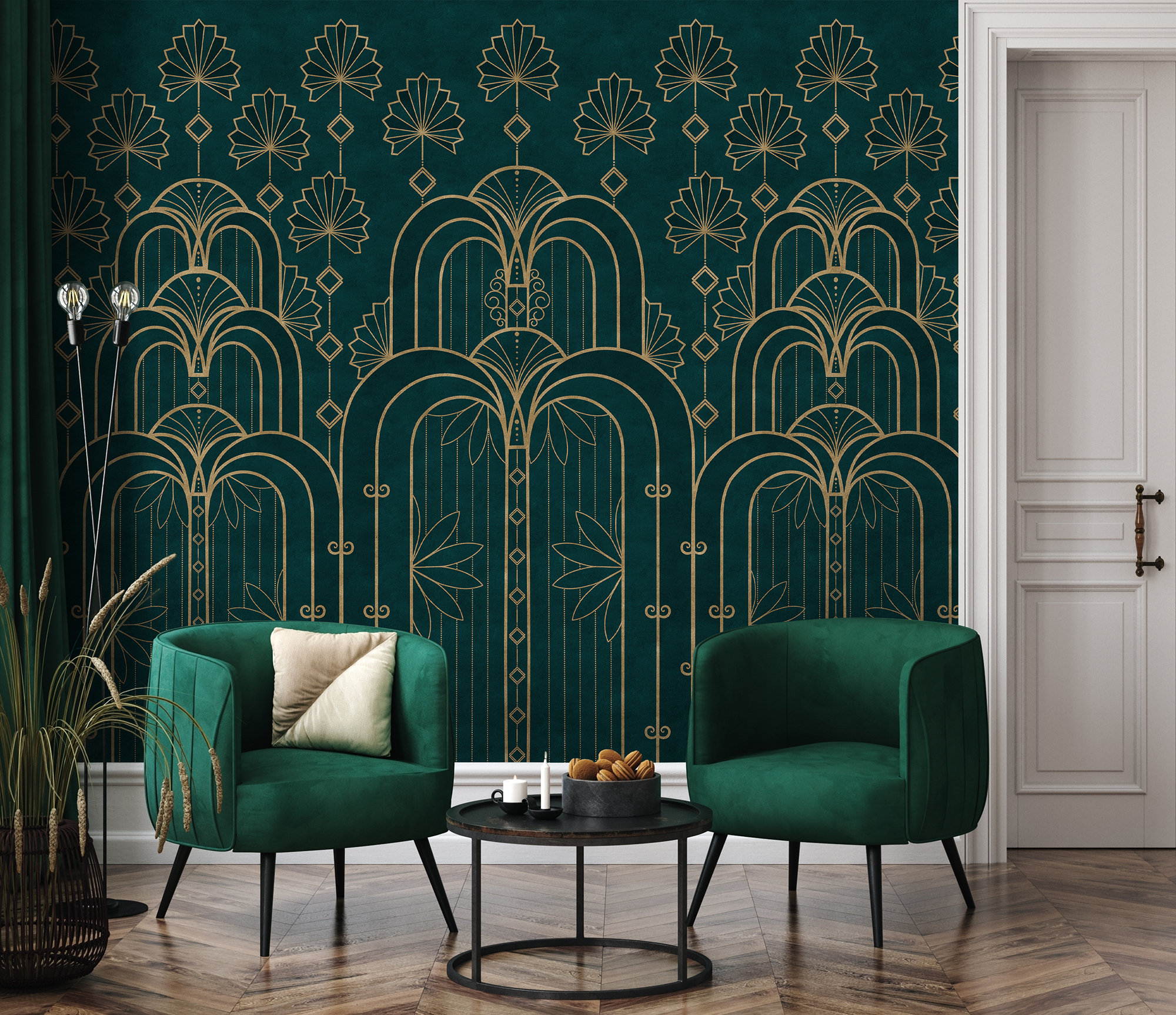 18 Art Deco Wallpaper Ideas - Decorating with 1920s Art Deco Wall Coverings